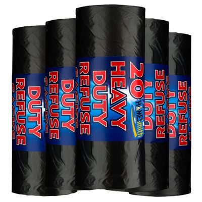 HOMESmith Eco 100 Heavy Duty Refuse sacks