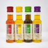 Borderfields Gold Infusion Gift Pack Premium British Cold Pressed Rapeseed Oil 1x Sicilian Lemon, 1x Fragrant Garlic, 1x Smoked Chipotle & 1x Aromatic Thyme 4 x 100ml Bottle Gift box view 2