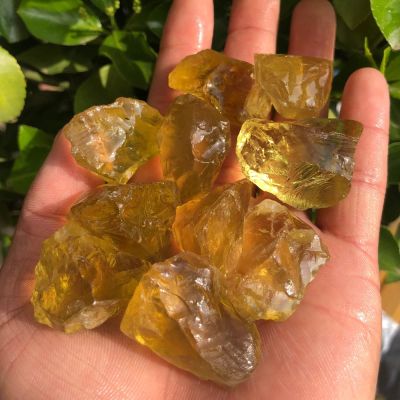 100g Natural Rough Citrine Stone raw Citrine Crystal Stones for Home Decoration
