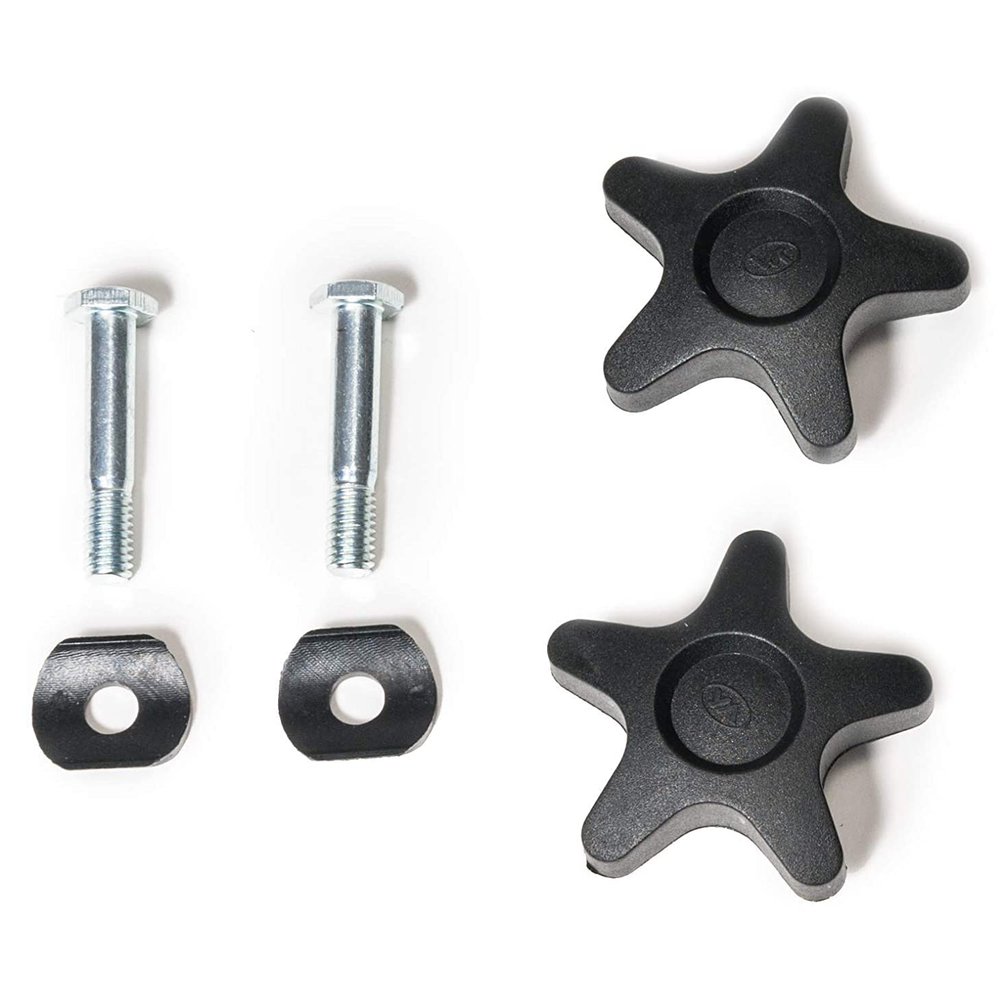 HEALTHLINE ROLLATOR 2 Plastic KNOB 2 Screw for ARMS hl420