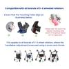 HEALTHLINE ROLLATOR 2 Plastic KNOB 2 Screw for ARMS hl420 view 4