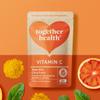Vitamin C  Together Health  with Organic Citrus Fruits  Gentle & Easily Absorbed  Includes Naturally Occurring Bioflavonoids  Vegan Friendly  Made in The UK  Pack of 2-60 Vegecaps view 4