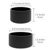 Linkidea 2 Pack Shave Gel Can No Rust Holder, Silicone Rubber Shaving Foam Bottom Rust Protector, Rust Free Holder, Compatible with Most of Shave Gel (M + L Size) view 4