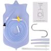 Enema Bag Kit 2L for Colon Cleansing Reusable Coffee Enema Kit with 150cm Silicone Hose and 4 Reusable Nozzle Tips view 2