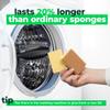 bioGo 12 Pack Biodegradable Kitchen Sponges - Eco-Friendly, Compostable, Natural Cellulose Dish Sponges - Biodegradable Sponges Washing Up - Reusable Washing Up Sponge - UK Brand view 4