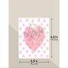 Napkins Love Hearts 20 Pack 3 Ply Paper Ambiente Party Tableware Serviettes 16.5cm x 16.5cm view 3