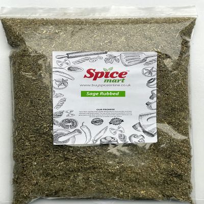 Sage Dried Rubbed (Moroccan) Premium Quality Free UK P&P 50g-950g (200g)