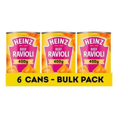 Heinz Beef Ravioli 6x400g