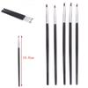 White Dental Resin Brush Pens Dental Shaping Silicone Tooth Tool 5pcs Silicone Resin Brush Pens for Adhesive Composite Cement Teeth Tools view 2