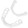 Danlai Instant Dentures 1 Pair Comfortable False Teeth Upper Smile Fit Flex Teeth Fits Fake Tooth Cover Practical Teeth Whitening Tool view 1