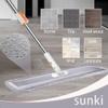 32-Inch Microfiber Flat Mop for Floor Cleaning - Commercial Wide Mop with 360 Rotation, Stainless Steel Handle & 4 Reusable Washable Pads - for Hardwood, Laminate, Tile, Dust and Wet Mopping view 3