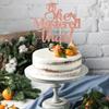 Rose Gold Glitter She Mastered that Cake Topper, Master's Graduation Cake Decor, Congrats Grad Photo Props, College Graduate Party Decorations Supplies view 4
