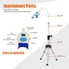 18W Floor Adjustable Bleaching 6 Lights Blue Teeth Whitening Lamp Machine view 2