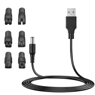 MEROM 5 V USB Charger Cord Replacement Shaver Power Adapter Compatible with Norelco Shavers HQ8505 5000/7000 Series Power Cord Power Supply