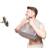 Beard Bib Beard Apron, Beard Hair Catcher for Men Shaving & Trimming, Non-Stick Beard Cape Grooming Cloth, Waterproof, Adjustable Neck Straps, Best Gifts for Men (Silver gray) view 1