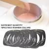 10pcs Professional Wax Warmer Collar Wax Heater Protective Ring Accessory (Square) view 4