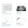 YNHUIOA Tracheostomy Sterile Brushes - Nylon Pipe Tube Cleaner - Long straw cleaner Brush - Individually Packaged(Pack of 5),10MM view 4
