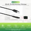 Bouge Charger Cable Power Cord Compatible with Hatteker Hair Clipper Cordless Razor Beard Trimmer Shaver RFC-588 RFC-598 RFC-695 RFC-690 RFC-696 RFC-692 RSCX-9598 RSCX-7568 Black Cable 4.9FT view 2