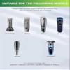 Bouge Charger Cable Power Cord Compatible with Hatteker Hair Clipper Cordless Razor Beard Trimmer Shaver RFC-588 RFC-598 RFC-695 RFC-690 RFC-696 RFC-692 RSCX-9598 RSCX-7568 Black Cable 4.9FT view 4