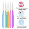 EasyHonor Braces Brush for Cleaner Interdental Toothpick Dental Tooth Flossing Head Oral Hygiene Flosser Cleaners Cleaning Tool (5Colors,75pcs) view 4