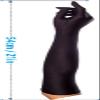 Achsoo Women's Long Evening Party Patent Leather Elegant Gloves Ladies Costume Dress Cosplay (Red(Satin Fabric)) view 2
