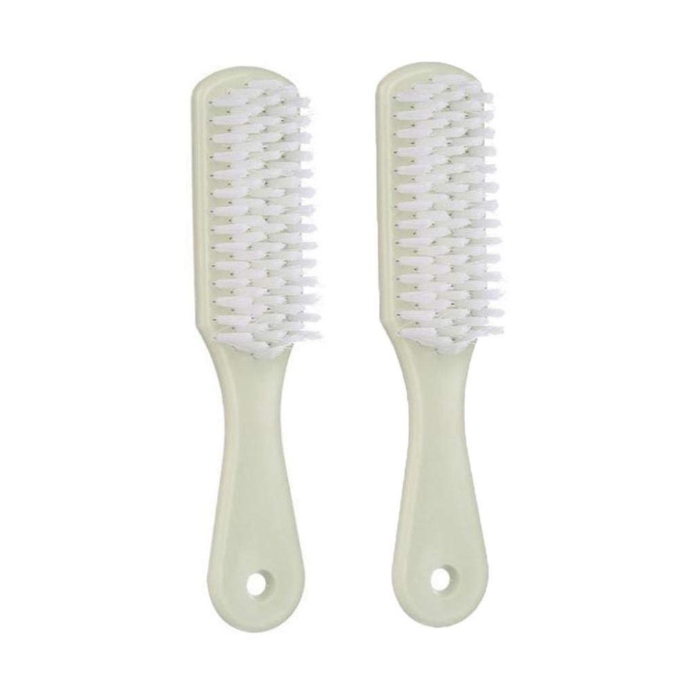 Reusable Plastic Soft Bristles Wash Clothes Shoes Brush Laundry Cleaning Tool Green Sturdy