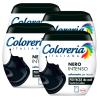 4x Coloreria Italiana Fabric Dye for Clothes in Washing Machine Intense Black Formula All in One - 4 Single Pack view 1