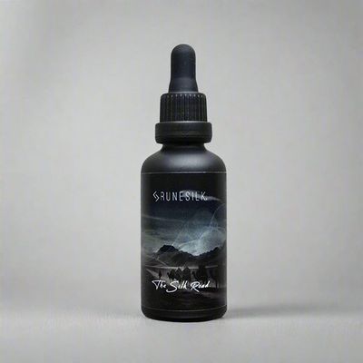 The Silk Road Beard Oil by RUNESILK | Beard Oil for Men - Conditioner with Argan Oil - Gentle Beard Care for All Skin Types | Made in the UK