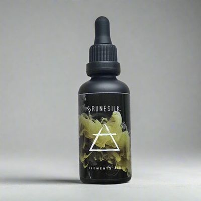 Elements Air Beard Oil by RUNESILK | Beard Oil for Men - Conditioner with Argan Oil - Gentle Beard Care for All Skin Types | Made in the UK