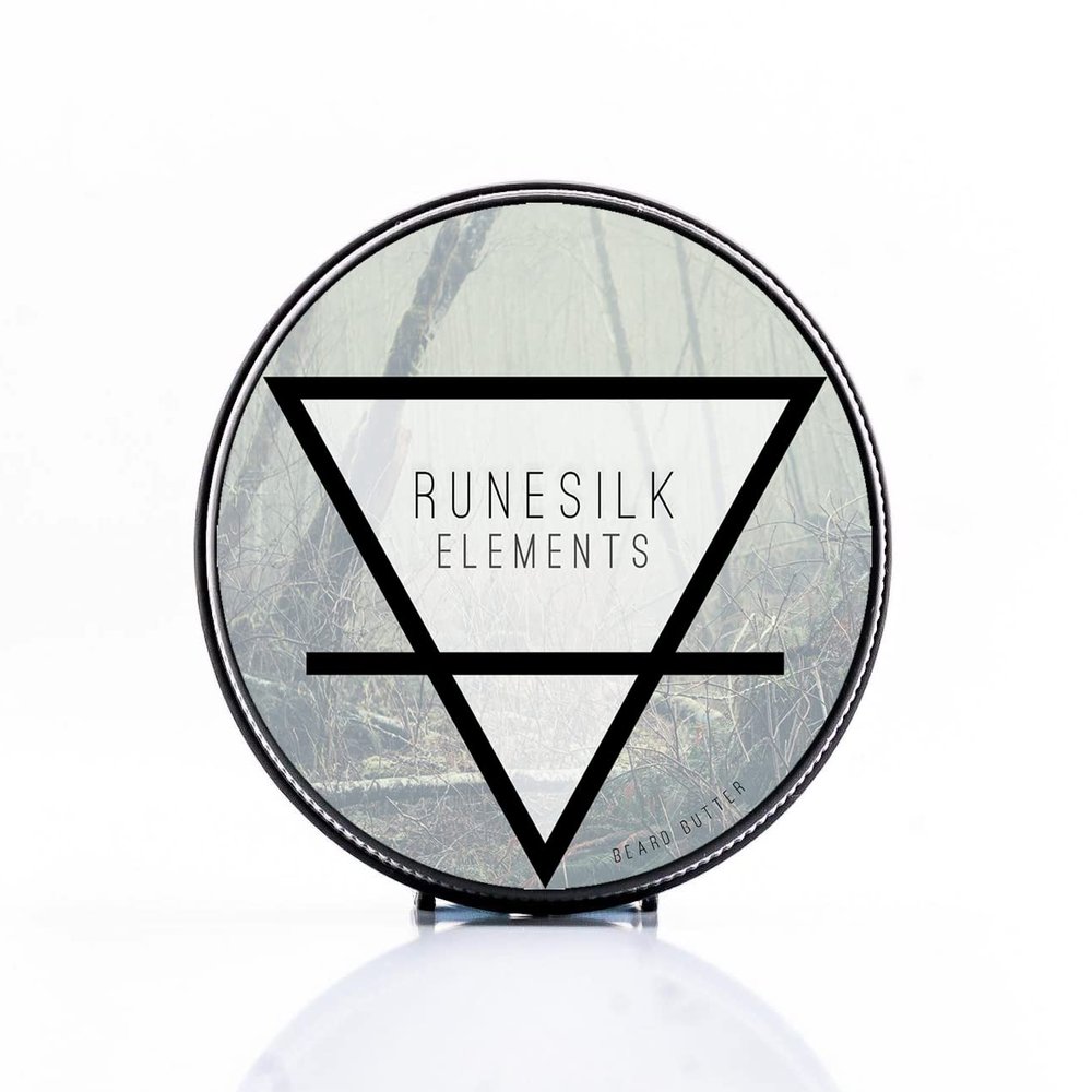 Elements Earth Beard Butter by RUNESILK | All-Natural | Vegan-Friendly | Grapefruit, Bergamot, Patchouli & Ho Leaf - 50g