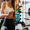 JEELA SPORTS [5 PACK] Protein Shaker Bottles for Protein Mixes | Extra Mixing Grid | 20 oz Blender Shaker Cup with Measurement Marks on Side | BPA Free, Leak Proof, Dishwasher Safe view 4