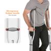 1 Pair Universal Crutches for Adults and Teenager, Adjustable Height for 4'7" to 6'7", 300 LBS Capacity Aluminum Lightweight Crutches with Underarm Pads view 3