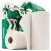 Bamboo Paper Towels, 6 Pack x 2-Ply Large & Eco Friendly Roll - Hypoallergenic, 100% Biodegradable, Plastic and Chemical Free, Absorbent Kitchen Towels view 1
