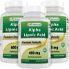 Best Naturals Alpha Lipoic Acid 600 mg 240 Capsules (240 Count (Pack of 3)) view 1