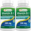 Best Naturals Vitamin B1 as Thiamine Mononitrate 500 mg 120 Tablets (120 Count (Pack of 2)) view 1