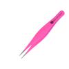 Abdul of Sialkot Pointed Tweezers, Sharp Precision Ingrown Hair, Pointed for Blackheads & Splinters/Best Tweezers for Eyebrows Pack of 1 (Pink1) view 1