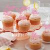 24 Pack Valentine's Day Cupcake Toppers Glitter XOXO Love You Cupcake Picks Be Mine Cake Decorations for Valentine's Day Theme Wedding Bridal Shower Birthday Party Supplies Pink view 4
