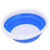 Plastic Basin, Practical Convenient Portable Collapsible Dish Basin for Washing Face for Washing Feet for Washing Vegetables(Big) view 1