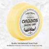 Anbbas Synthetic Badger Shaving Brush with Stainless Steel Shaving Stand and Lathering Foam Bowl, 3.5 oz Natural Shaving Soap Puck Refill for Men Wet Shave view 4