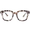 Madison Avenue Blue Light Blocking Glasses Oversized Fashion Blue Light Glasses for Women Anti Eyestrain & UV Protection Computer Eyeglasses (Grey Demi) view 1