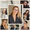 Madison Avenue Blue Light Blocking Glasses Oversized Fashion Blue Light Glasses for Women Anti Eyestrain & UV Protection Computer Eyeglasses (Grey Demi) view 2
