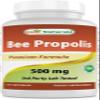 Best Naturals Bee Propolis 500 mg 120 Capsules (120 Count (Pack of 2)) view 1