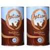 Option Belgian Choc-O-Lait Luxury Instant Hot Chocolate Drink with Sugar 2x825g view 1