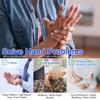 ZWJABYY Rehabilitation Robot Gloves,For Hand Rehabilitation And Stroke Hemiplegia Patient,Smart Glove Air Pressure Finger Straightening Brace Guard Protector,LCD Touch Screen,L-BlueRighthand view 2