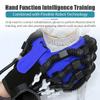 ZWJABYY Rehabilitation Robot Gloves,For Hand Rehabilitation And Stroke Hemiplegia Patient,Smart Glove Air Pressure Finger Straightening Brace Guard Protector,LCD Touch Screen,L-BlueRighthand view 3