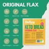 Dillon Organic Original Flax Keto Bread | Gluten-Free, Vegan, Low Sugar, High Fibre, Diabetic-Friendly, UPF Free - Unsliced, 250g view 4
