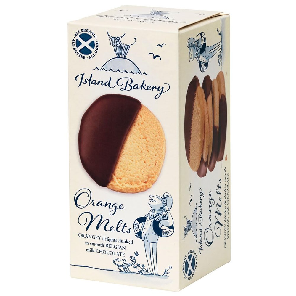 Island Bakery Organic Orange Melts Biscuits 133 g
