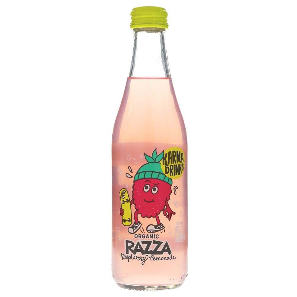 Karma Drinks Organic Razza Raspberry Lemonade Bottle 300 ml