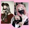 US Stock8/9/10 Pieces Adults Protect_Cover_Mask Washable Reusable Fashion Design Skin Care Cotton Fabric Cute Expression (8PCS) view 2