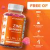 Vitamatic Zinc 50mg Gummies - 60 Vegan Gummies - Gluten Free - Healthy Immune Support for Adults, Men, Women view 4